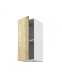 Meuble haut chêne golden 30 cm + façade 1 PORTE