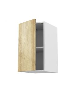 Meuble haut chêne golden 60 cm + façade 1 PORTE