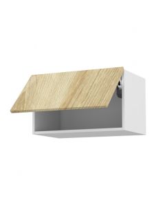 Meuble haut chêne golden 60 cm + façade 1 Porte relevante