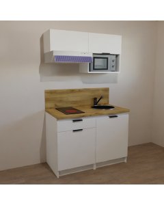 Largeur : 120 cm . . . . . BLANC - 1 PORTE / 1 PORTE + 1 TIROIR - 15H