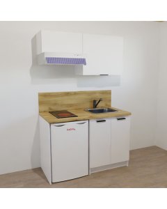 KITCHENETTE BLANCHE 130CM - 16B