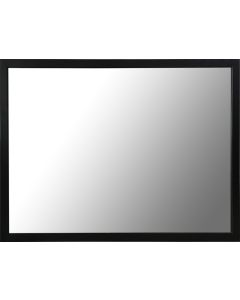 Miroir simple cadre noir 60x45cm