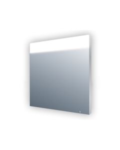 Miroir led - Eclairage bande horizontale supérieure 60x60cm