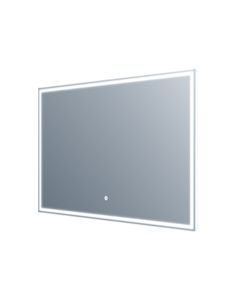 Miroir led - Eclairage autour et sur les tranches 60x60cm