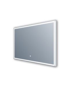 Miroir led - Eclairage autour et sur les tranches 80x60cm