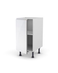 Meuble bas platine 40 cm + façade 1 PORTE 