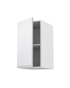 Meuble haut platine 60 cm + façade 1 PORTE