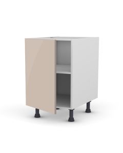 Meuble bas 60 cm + façade 1 PORTE Terra Suave