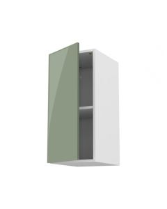 Meuble haut 40 cm + façade 1 PORTE Terra Vert Argile