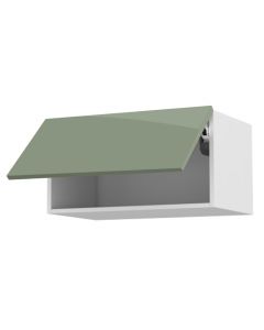 Meuble 80 cm + façade 1 PORTE RELEVANTE Terra Vert Argile