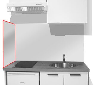 Credence De Cote Inox Hauteur 64 Cm