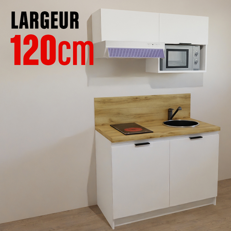 Kitchenette pas cher pour studio, cuisine pour studio, kitchenette équipée